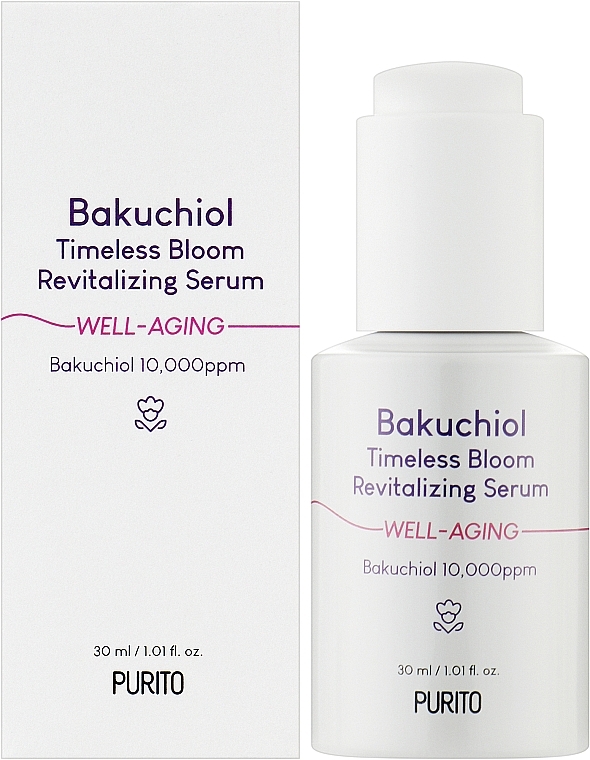 УЦЕНКА Сыворотка для лица - Purito Bakuchiol Timeless Bloom Revitalizing Serum * — фото N2