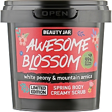 Духи, Парфюмерия, косметика Кремовый скраб для тела - Beauty Jar Awesome Blossom Spring Body Creamy Scrub