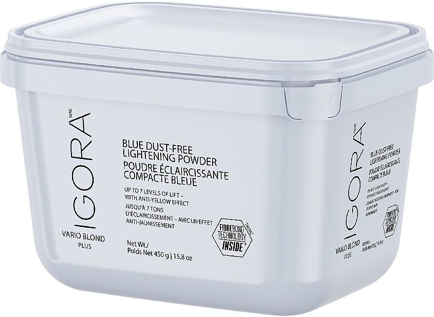 Осветляющий порошок - Schwarzkopf Professional Igora Vario Blond Plus (пластиковая упаковка) — фото N1