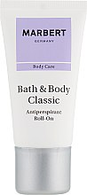 Кульковий дезодорант - Marbert Bath & Body Classic Antiperspirant Roll-On — фото N2