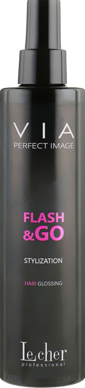 Спрей для блеска волос - Lecher Professional Via Image Flash & Go Hair Glossing Spray — фото N1