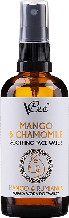 Вода для лица с манго и ромашкой - VCee Mango & Chamomile Soothing Face Water — фото N1