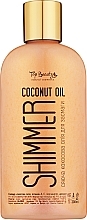 Олія для засмаги із шимером - Top Beauty Coconut Oil Shimmer — фото N1