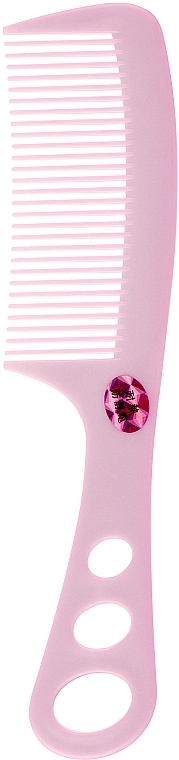 Гребінь для волосся, 412419, рожевий - Beauty Line — фото N1