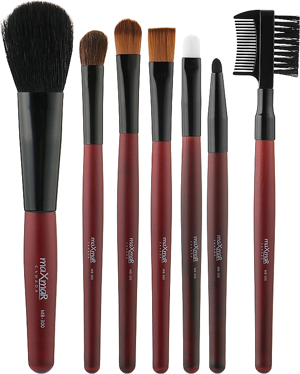 Набор для макияжа MB-300, 7шт - MaxMar Brushes Set — фото N1