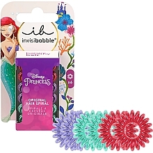 Набор резинок для волос, 6 шт. - Invisibobble Kids Original Disney Princess Ariel — фото N1