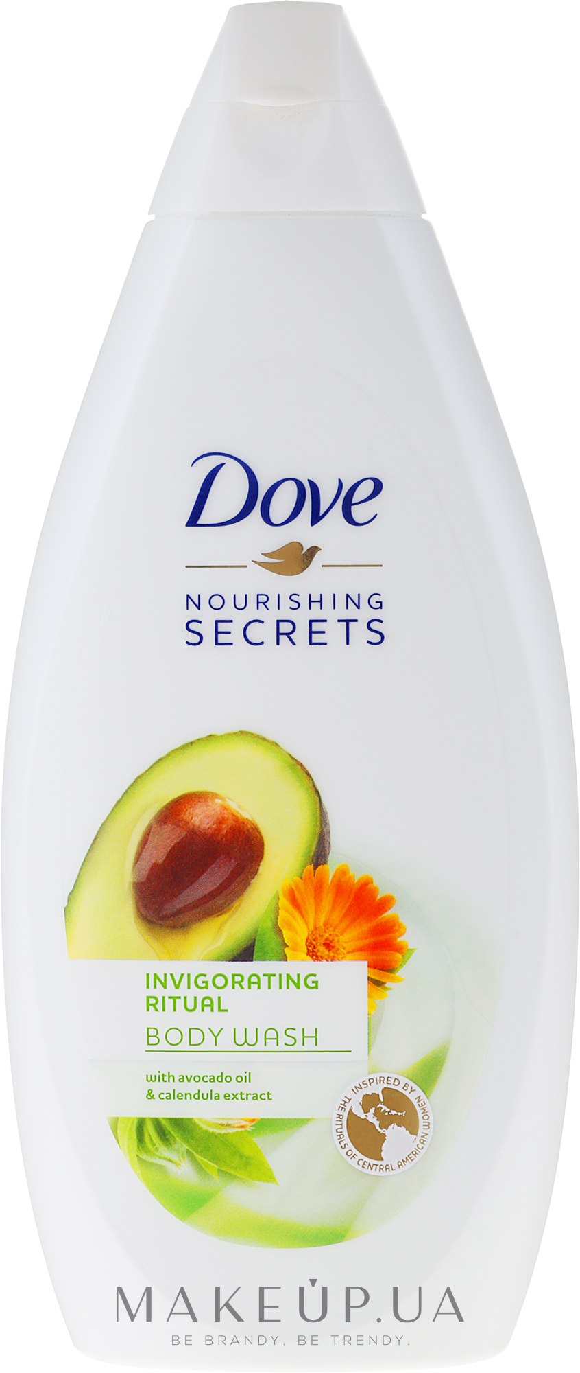 Гель для душа с маслом авокадо и экстрактом календулы - Dove — фото 250ml