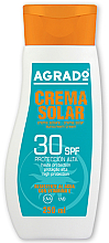 Духи, Парфюмерия, косметика Солнцезащитный крем SPF30+ для тела - Agrado Sun Solar Cream SPF30+