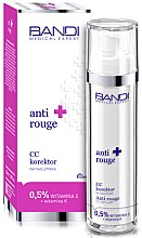 Антикуперозний СС-крем з вітамінами Е і К - Bandi Medical Expert Anti Rouge CC Capillary Corrector — фото N1