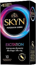 Нелатексные презервативы - Unimil Skyn Excitation — фото N1