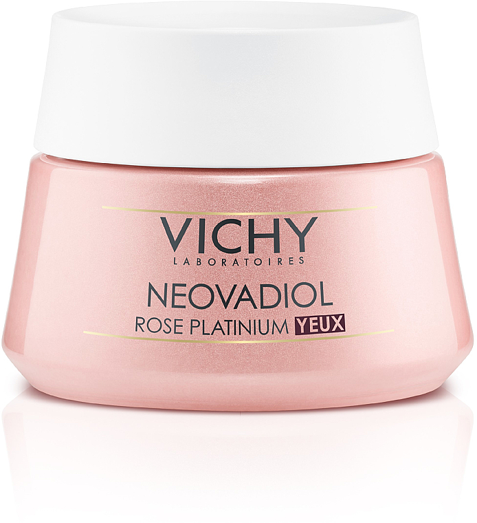 Крем для повік - Vichy Neovadiol Rose Platinium Eye Pink Anti-Puffiness & Wrinkle Care