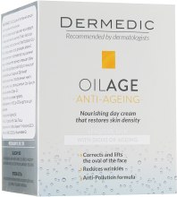 Дневной питательный крем для лица - Dermedic Oilage Nourishing Day Cream That Restores Skin Density — фото N2