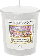 Ароматическая свеча-вотив "Цветение сакуры" - Yankee Candle Sakura Blossom Festival — фото N1