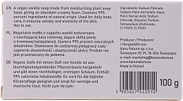 Шматкове мило "Ваніль" для рук і тіла - Kanu Nature Soap Bar Vanilla — фото N2