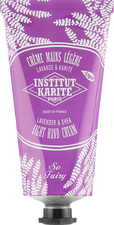 Крем для рук - Institut Karite Light Shea Hand Cream So Fairy Lavender — фото N2