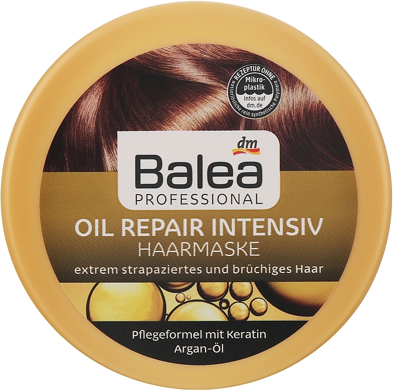 Маска для поврежденных и ломких волос - Balea Professional Oil Repair Intensive — фото N2