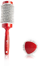 Духи, Парфюмерия, косметика Термобрашинг 53 мм - Upgrade Triangular Concave Thermal Brush Red Angle