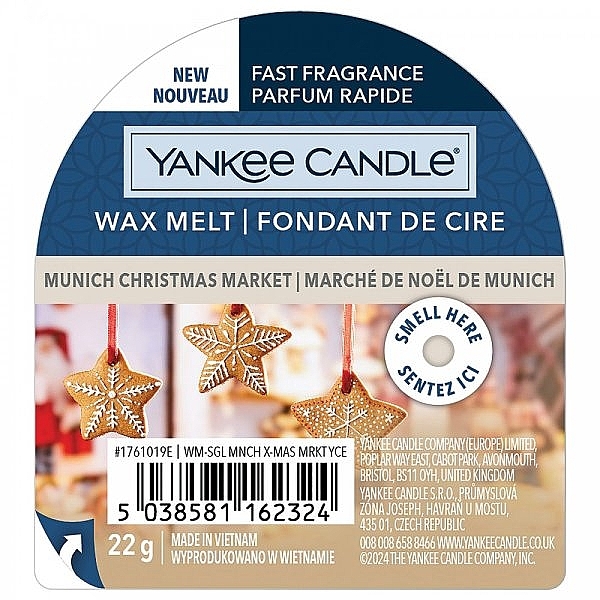 Ароматический воск - Yankee Candle Wax Melt Munich Christmas Market — фото N1