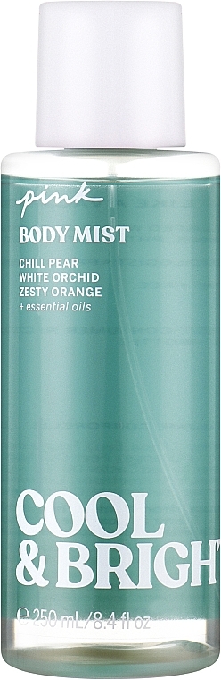 Парфюмированный спрей для тела "Груша, цитрус, орхидея" - Victoria`s Secret Cool & Bright Body Mist