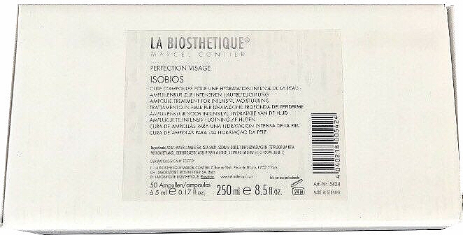 Экстракт для интенсивного увлажнения кожи в ампулах - La Biosthetique Methode Anti-Age Isobios — фото N2