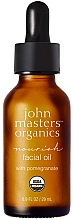 Живильна олія для обличчя "Гранат" - John Masters Organics Pomegranate Facial Nourishing Oil — фото N2