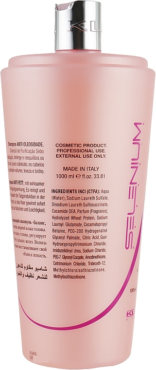 УЦІНКА Шампунь для жирного волосся - Kleral System Anti-Greasy Hair Shampoo * — фото N4