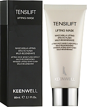 Мультирегенерувальна ліфтинг-маска миттєвої дії - Keenwell Tensilift Lifting Face Mask Flash Effect — фото N2