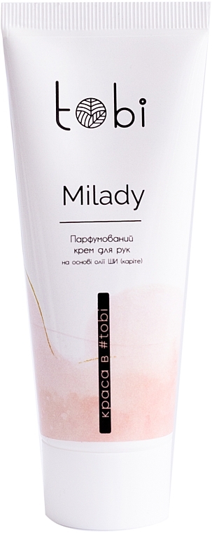Парфюмированный крем для рук - Tobi Milady Perfumed Hand Cream — фото N1