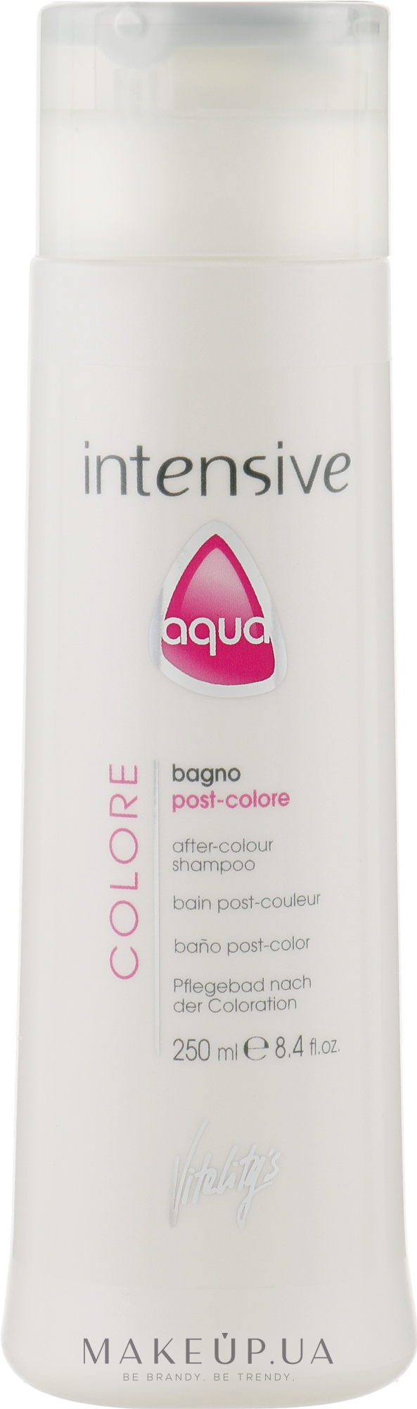 Шампунь для фарбованого волосся - vitality's Aqua Colore After-Colour Shampoo — фото 250ml