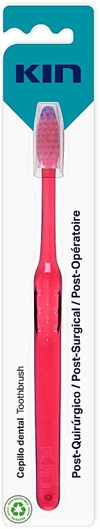 Послеоперационная зубная щётка, розовая - Kin Cepillo Dental Post-Surgical Toothbrush  — фото N1