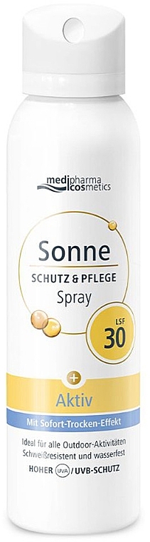 Солнцезащитный водостойкий спрей-аэрозоль для лица и тела - Pharma Hyaluron Sonne SPF 30 — фото N1