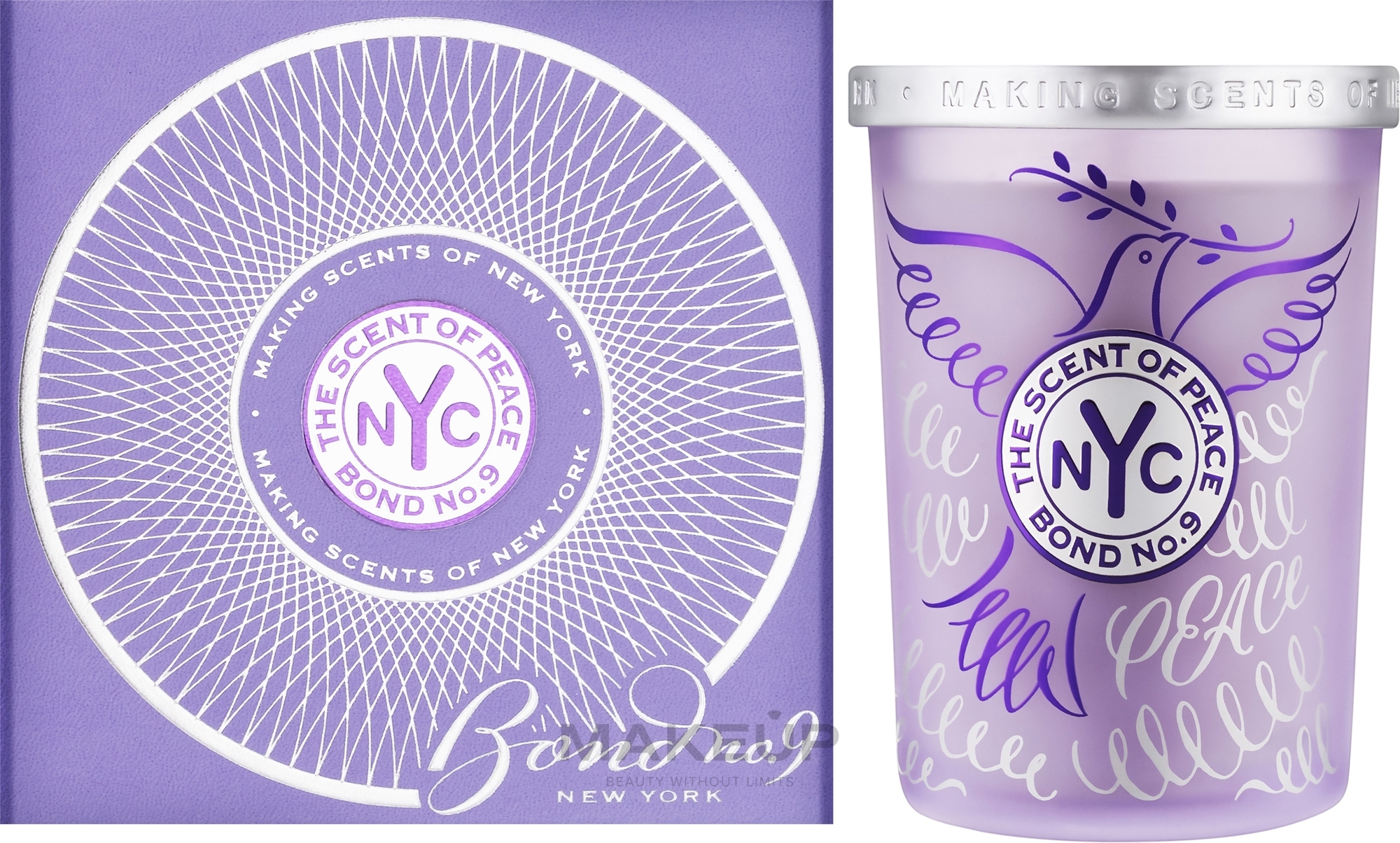 Bond No9 The Scent Of Peace Scented Candle - Ароматична свічка — фото 180g