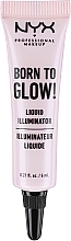 Жидкий хайлайтер - NYX Professional Makeup Born To Glow Liquid Illuminator — фото N2