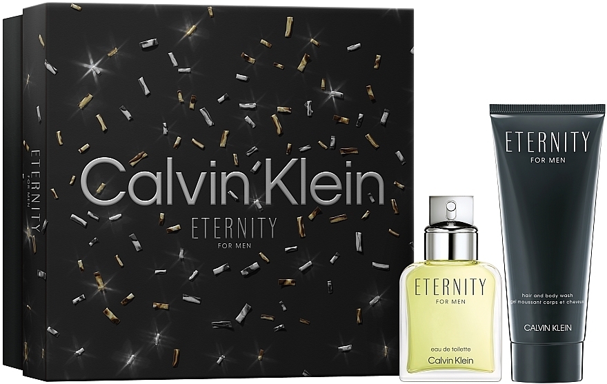 Calvin Klein Eternity For Men - Набір (edt/50ml + sh/gel/100ml) — фото N1