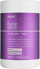 Термоактивный концентрированный крем нейтрализатор желтизны для ламинирования волос - Dikson Illaminaction Laminating No Yellow Concentrate pH 2.5 — фото N2