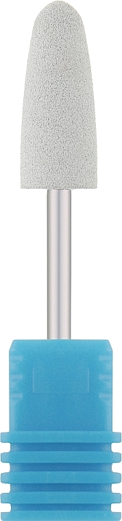 Фреза силіконова "Куля довга" 824W, біла - Nail Drill — фото N1