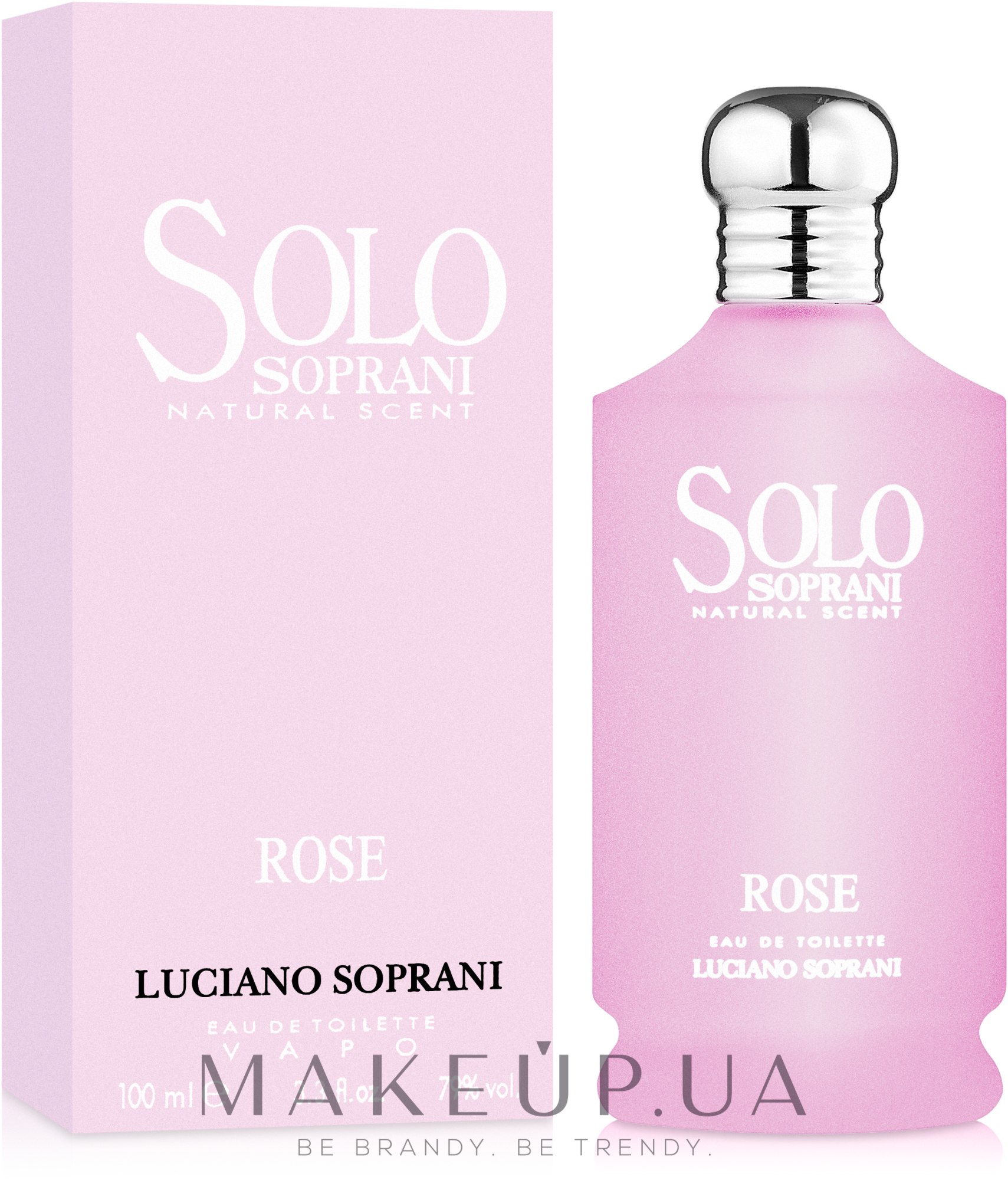 Luciano Soprani Solo Soprani Rose - Туалетная вода — фото 100ml