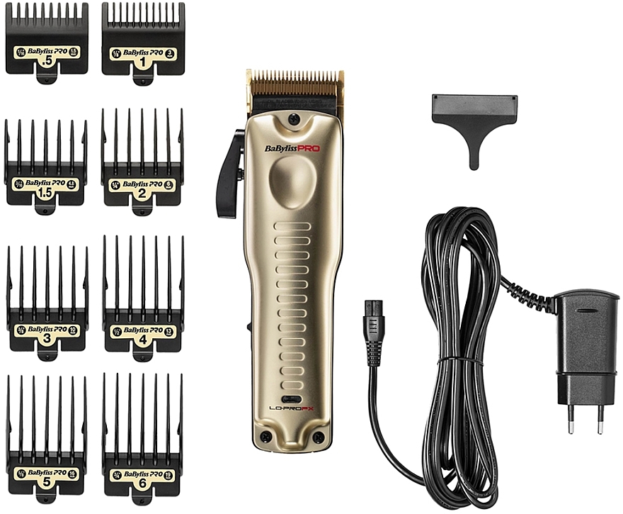 Машинка для стрижки - BaByliss Pro FX825GE LO-PRO FX Gold — фото N4