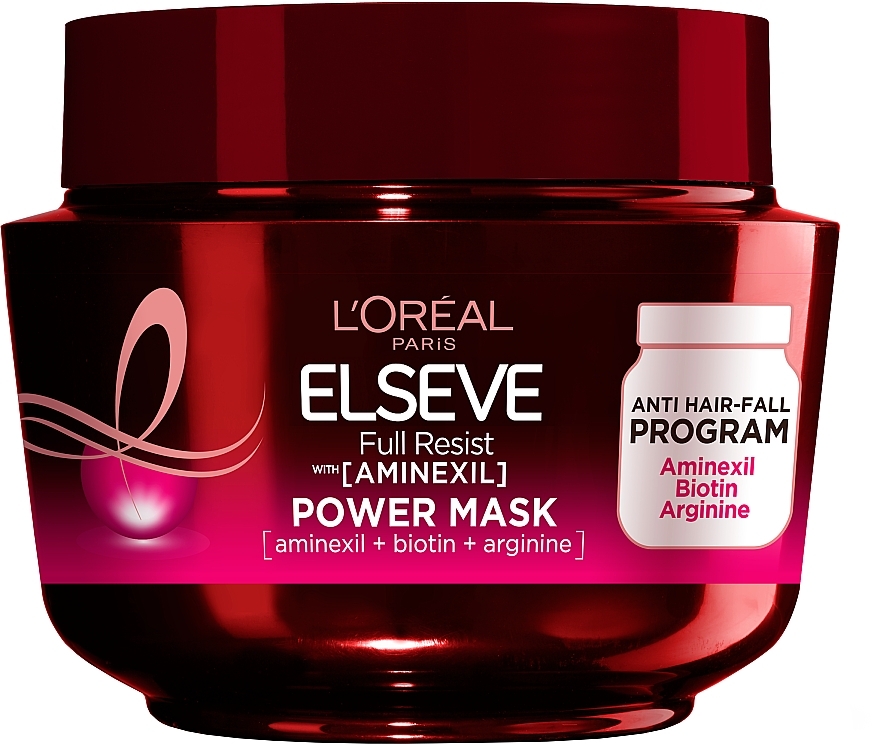 Маска для ослабленных волос, склонных к выпадению - L'oreal Paris Elseve Full Resist Arginine + Aminexil