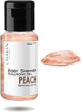 Парфумерія, косметика Гіалуроновий гель-шимер для тіла "Peach" - Chaban Natural Cosmetics Body Shimmer (міні)