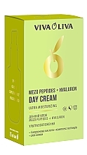 УЦЕНКА Дневной крем для лица "Ультра увлажнение" - Viva Oliva Mezo Peptides + Hyaluron Day Cream Ultra Moisturizing SPF 15 * — фото N3