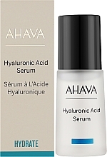 Сироватка для обличчя з гіалуроновою кислотою - Ahava Hyaluronic Acid — фото N2