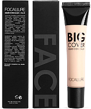 Духи, Парфюмерия, косметика УЦЕНКА Консилер - Focallure Big Cover Liquid Concealer *