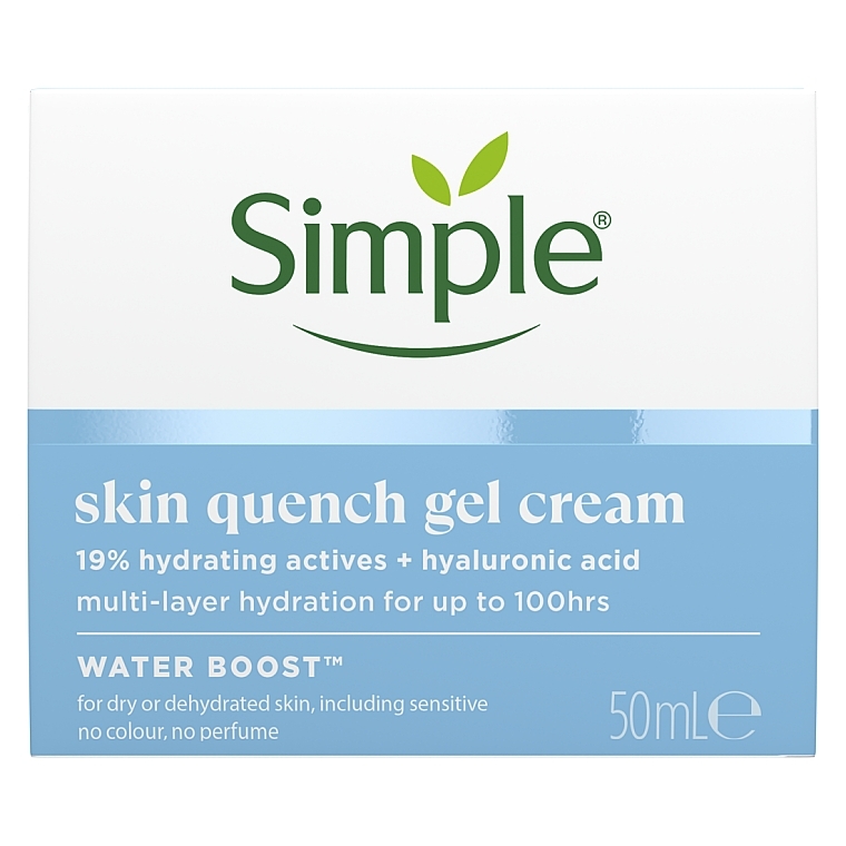 УЦЕНКА Успокаивающий ночной крем - Simple Water Boost Skin Quench Sleeing Cream * — фото N1