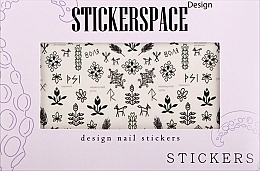 Духи, Парфюмерия, косметика Дизайнерские наклейки для ногтей "Воля" - StickersSpace