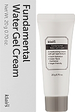 Антиоксидантный гель для лица - Klairs Fundamental Watery Gel Cream (мини) — фото N2