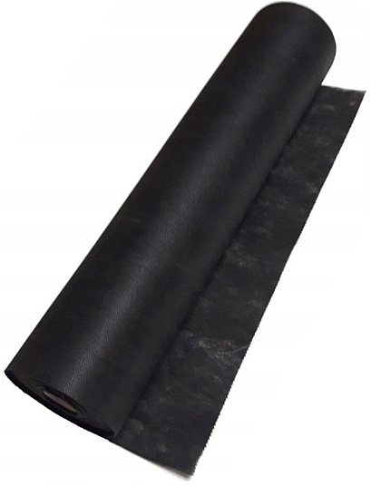 Простирадла одноразові в рулолні, 50х60 см, чорні - Ekohigiena — фото N1