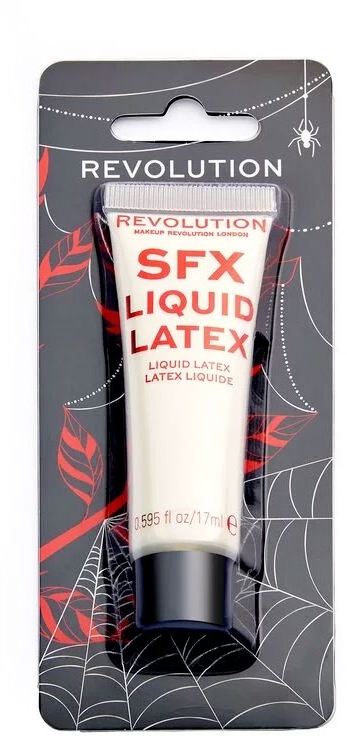 Жидкость для создания эффекта шрамов и ожогов - Makeup Revolution Halloween 2019 SFX Liquid Latex — фото N1