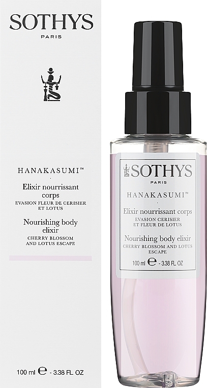 Насыщенный эликсир для тела с вишней и лотосом - Sothys Nourishing Body Elixir Cherry Blossom And Lotus Escape — фото N2