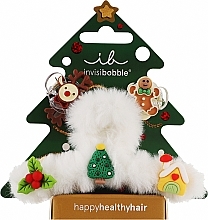 Духи, Парфюмерия, косметика Подарочный набор заколок - Invisibobble Gift Set Festive Fluff 